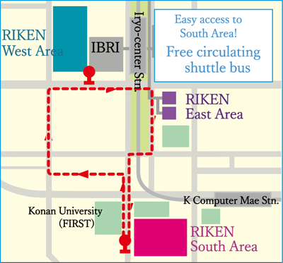 Shuttle bus map