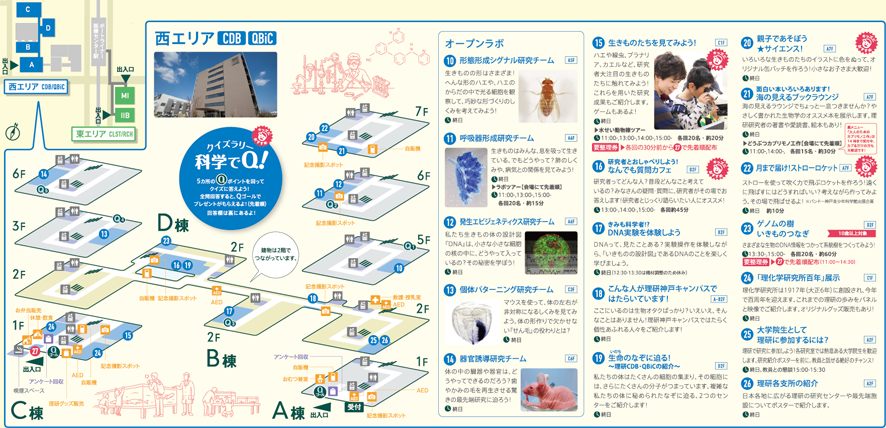 第1地区 西エリア 会場マップ